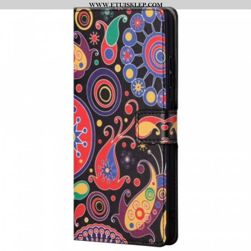 Etui Folio do Poco M4 Pro 5G Projekt Galaktyki